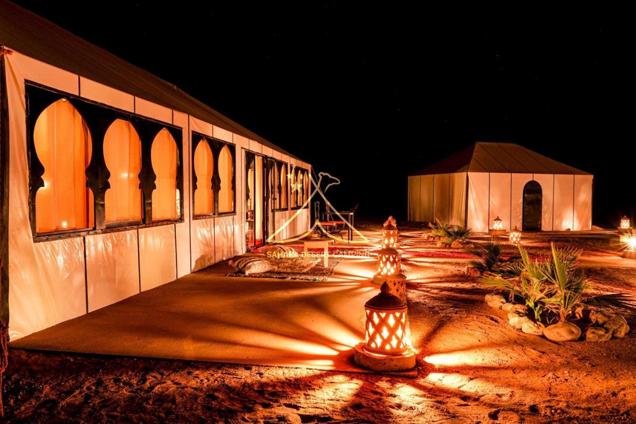 Sahara Desert Camping - Luxury Desert Camp Merzouga Erfoud Exterior foto