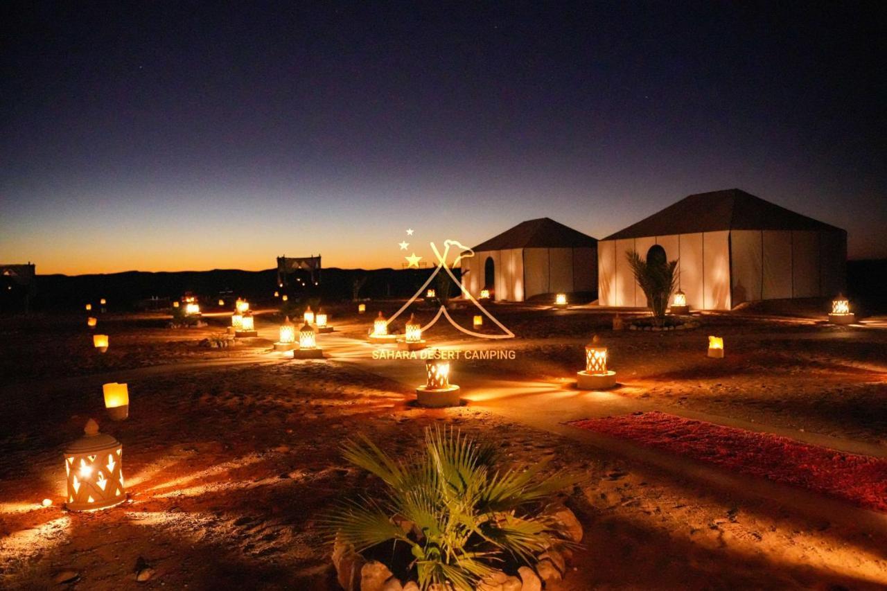 Sahara Desert Camping - Luxury Desert Camp Merzouga Erfoud Exterior foto